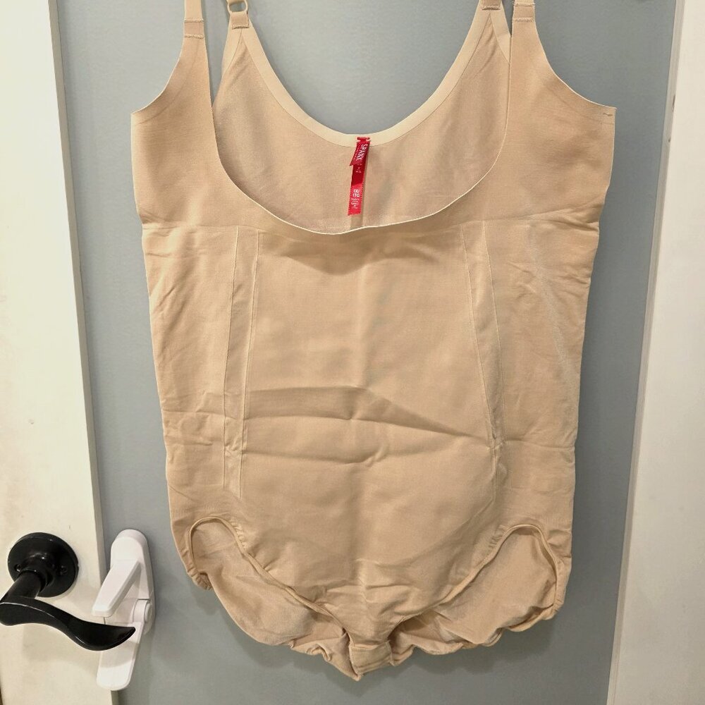 ✨ SPANX Full Body Shapewear Bodysuit | 1X | Nude - Picture 1 of 9